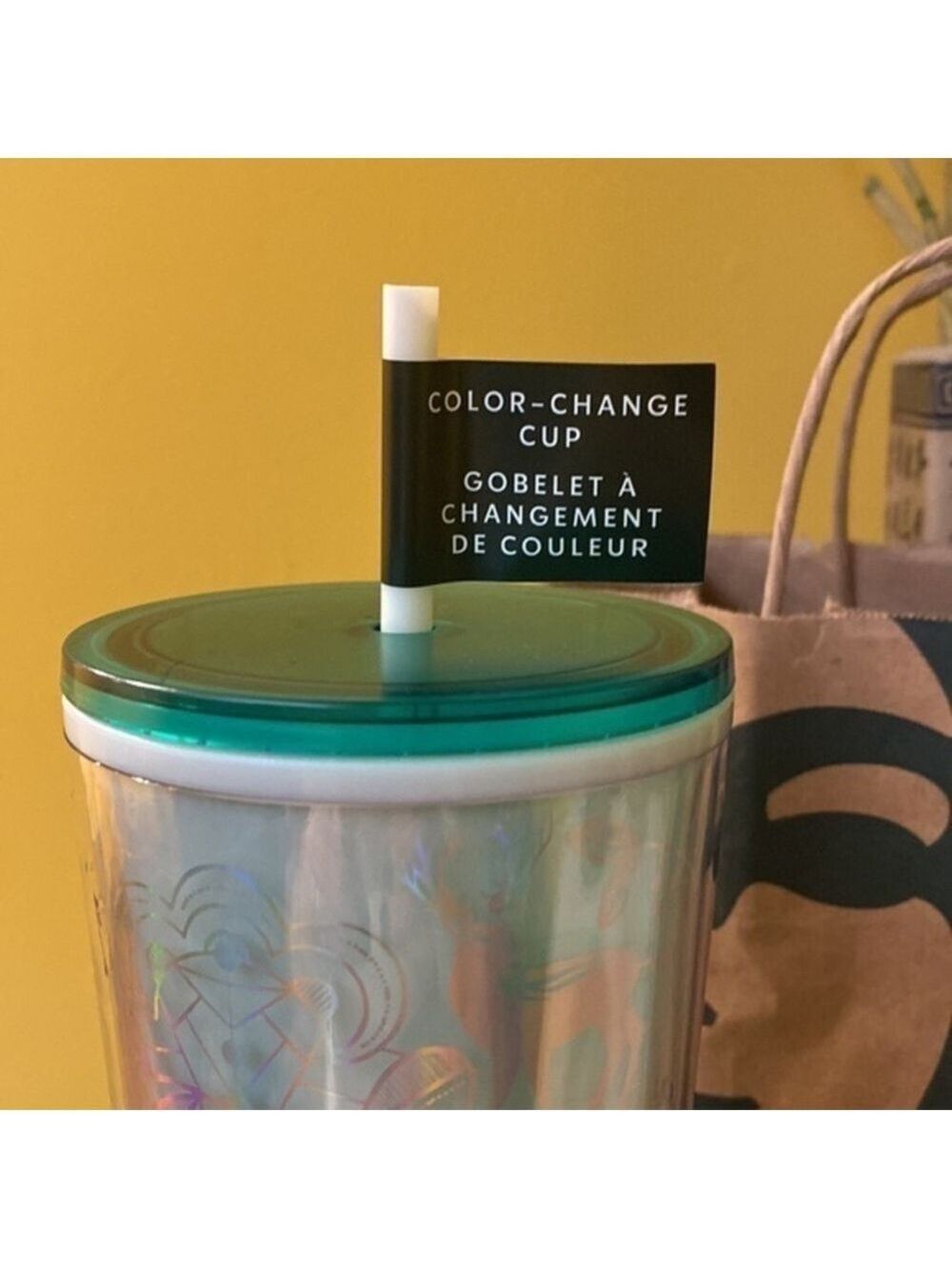 Holiday 2022 Limited Edition Starbucks color changing venti tumbler cold cup - Picture 7 of 10